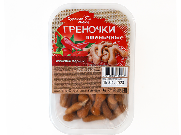 Сурские гренки Тайский перчик (100 гр) в Пушкино