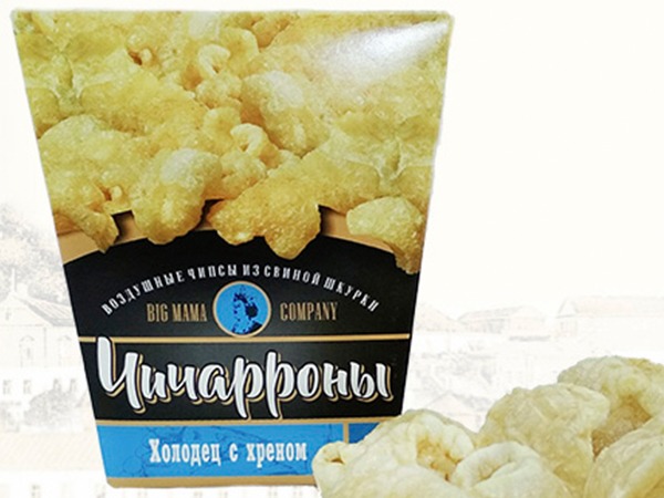 Чичарроны со вкусом холодца и хрена в Пушкино