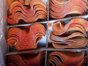 Сухарики с семгой и сыром: Ресторанные гренки с паприкой