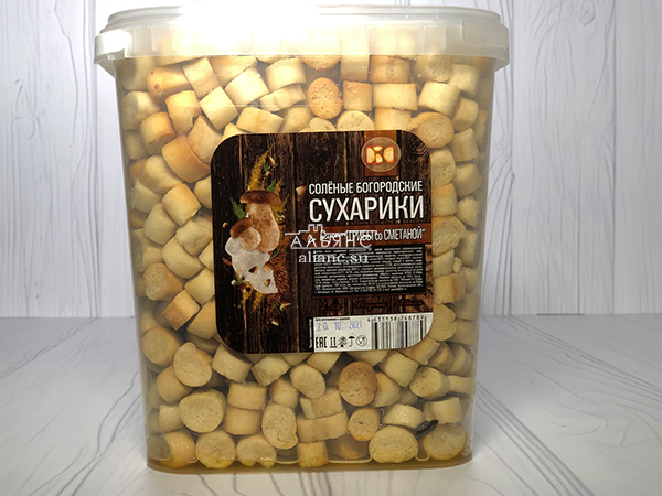 Сухарики с грибами и сметаной в Пушкино