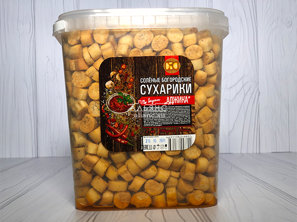 Сухарики с аджикой в Пушкино