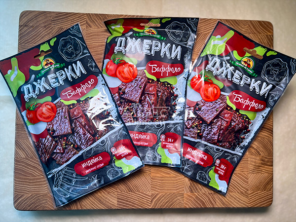 Джерки из индейки "Баффало" 45 гр. в Пушкино