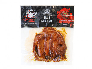 Кнуты  Салями Чили 50 гр: Ухо целое с красным перцем (150 гр.)