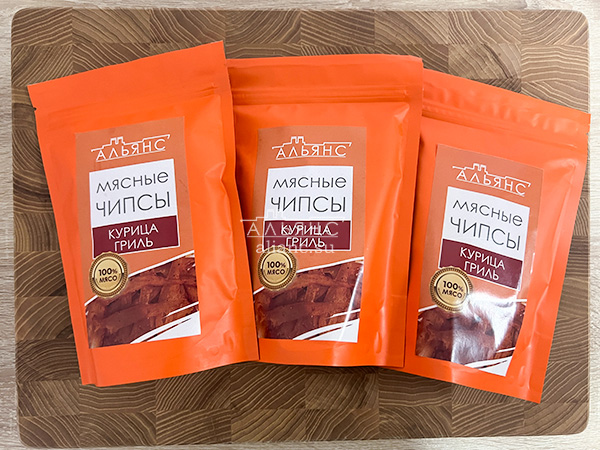 Мясо (АЛЬЯНС) вяленое курица "Гриль" 50 гр. в Пушкино