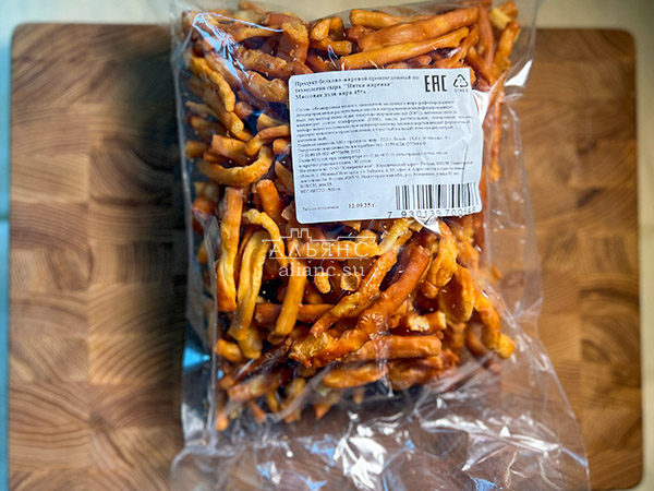 Нитка ЖАРЕНАЯ  Oktobersnack1 кг (сырный продукт) в Пушкино