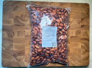 Семга соломка (фарш): Миндаль 