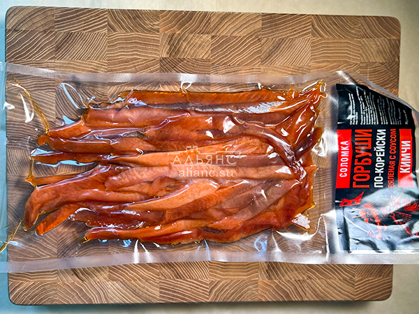 Горбуша соломка по-корейски в Пушкино