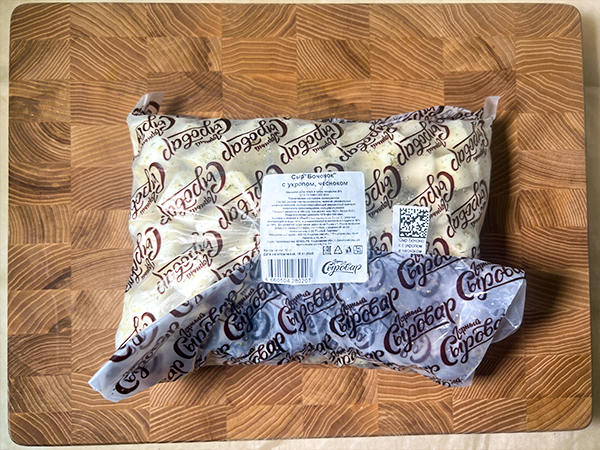 Сыр 1 кг ГОРНЫЙ СЫРОВАР (Бочонок с укропом и чесноком) в Пушкино