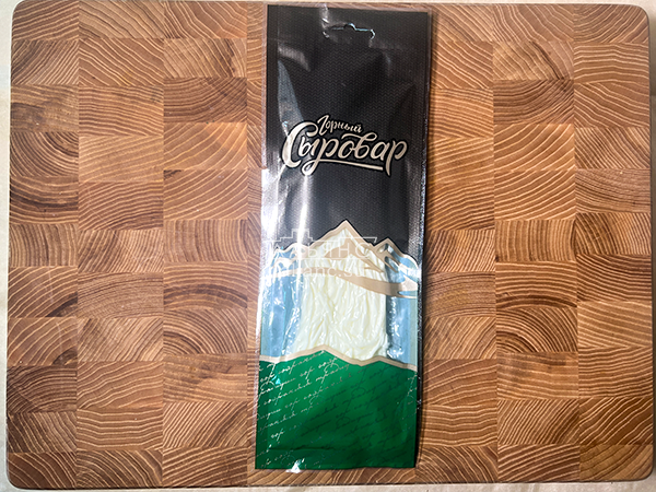 Сыр 60 гр ГОРНЫЙ СЫРОВАР (Паутинка белая с укропом и чесноком) в Пушкино