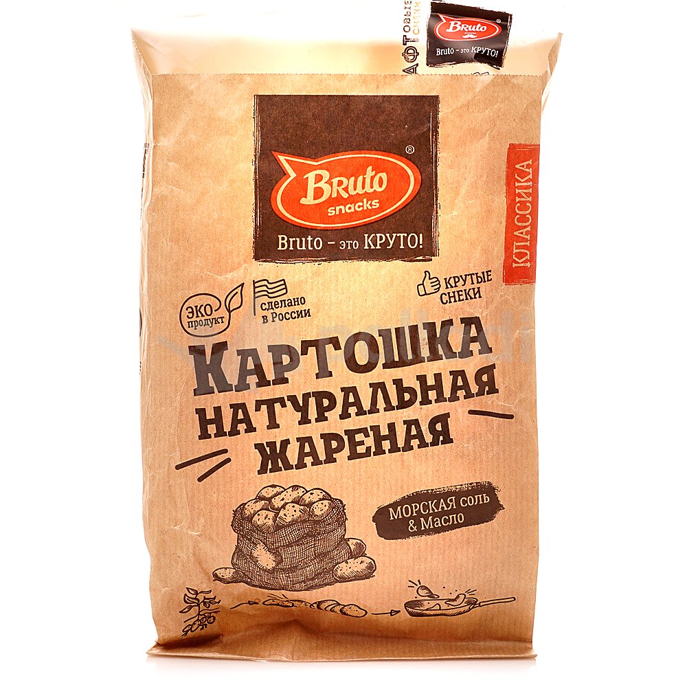 Картофель «Бруто» с солью 70 гр. в Пушкино